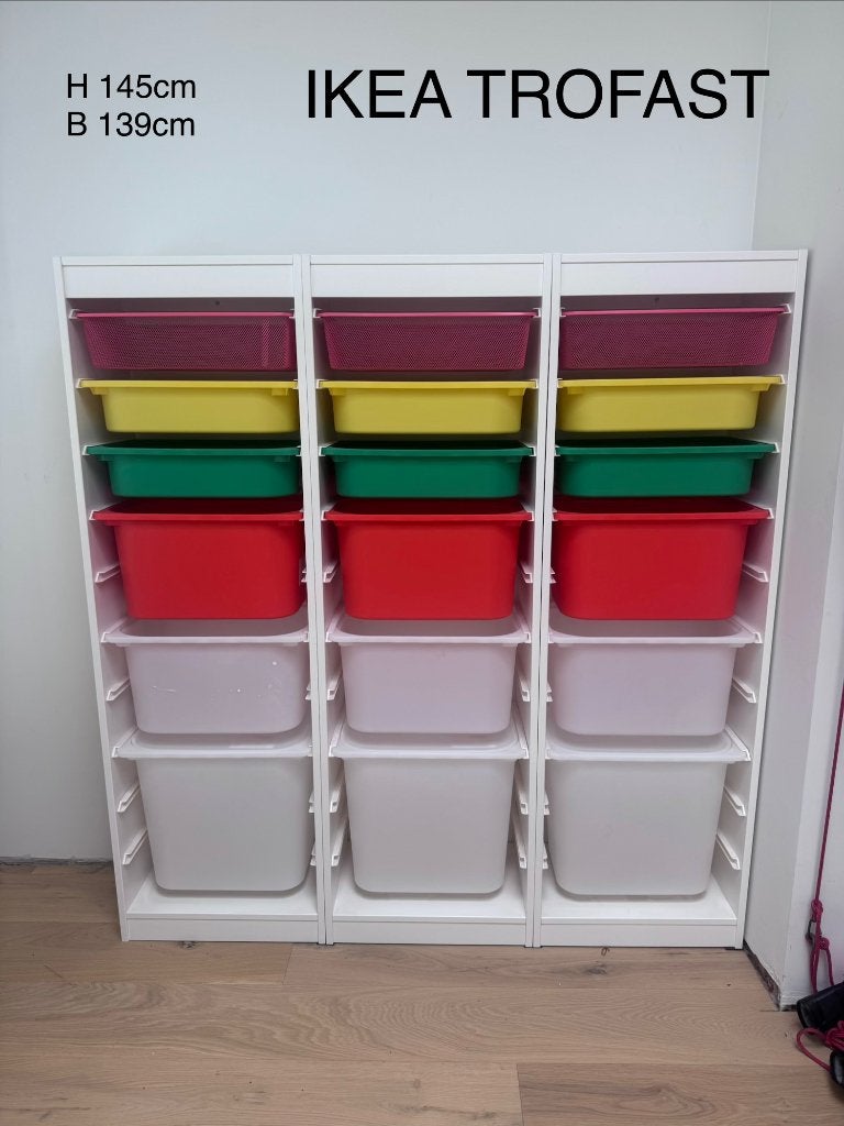 3x Ikea Trofast speelgoedkast, Kinderen en Baby's, Ophalen
