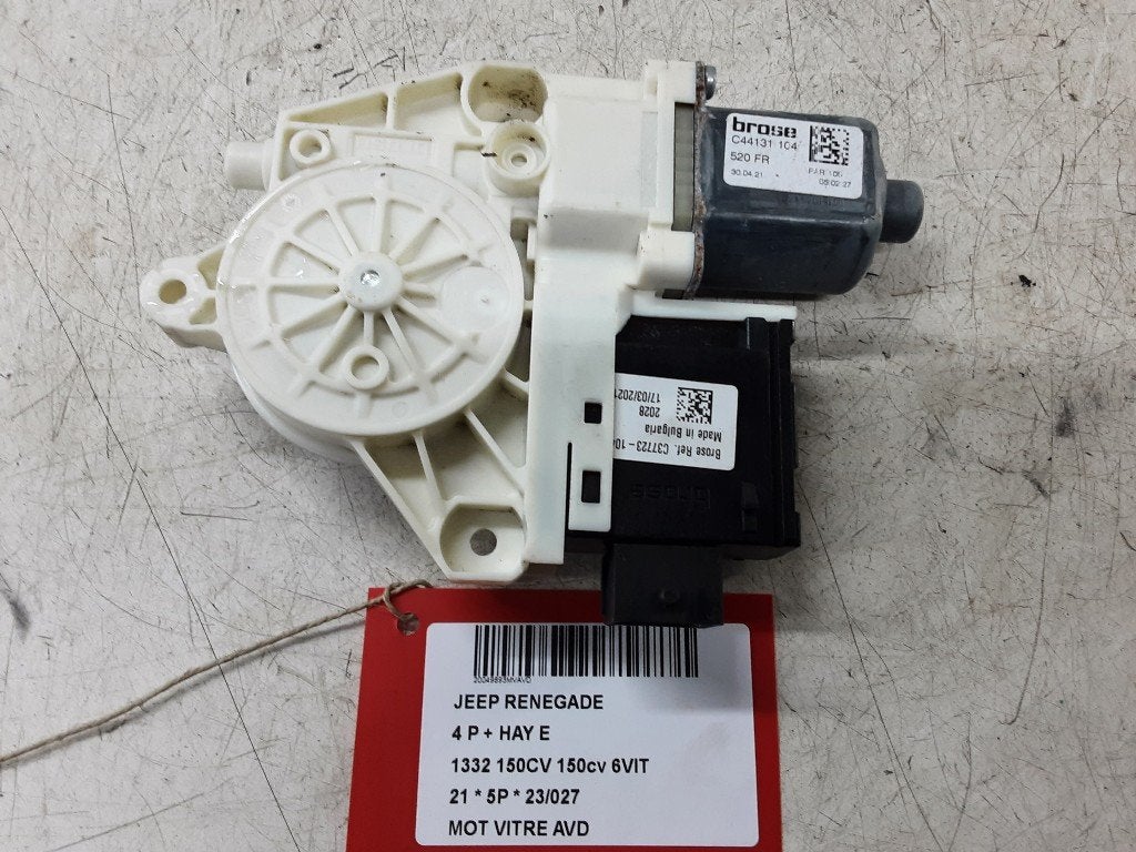 MOTEUR LEVE VITRE ELECTRIQUE AVANT DROIT Jeep Renegade (BU), Jeep, Mevr. I. Hauben, Utilisé, Avant