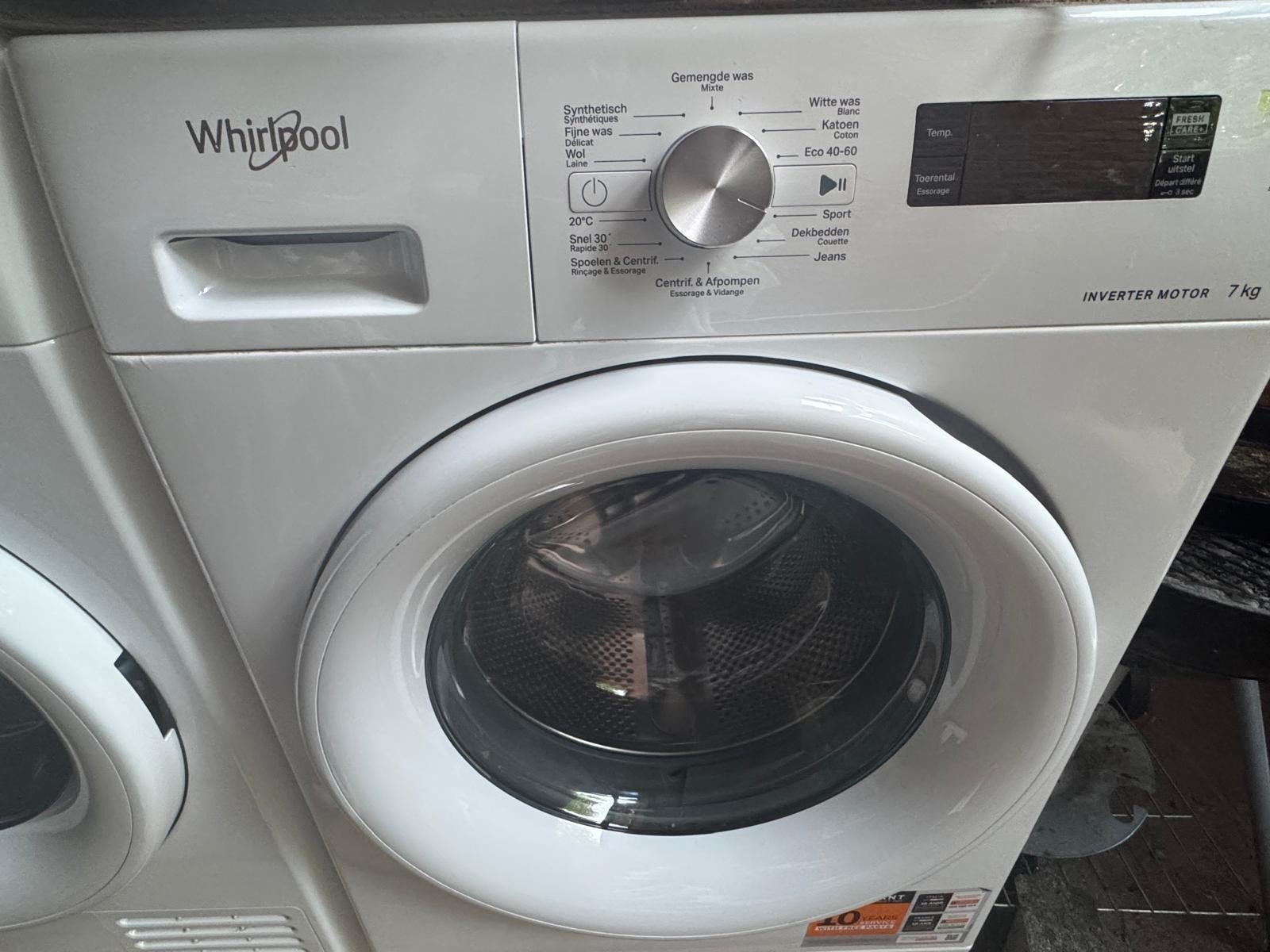 3 wassmachine(2 wirpool en 1 lg) heel goed staat+1 droog mac, Elektronische apparatuur, Wasmachines, Ophalen