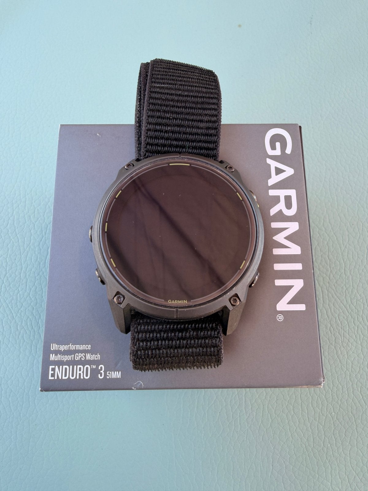 Garmin Enduro 3, Ophalen, Zo goed als nieuw
