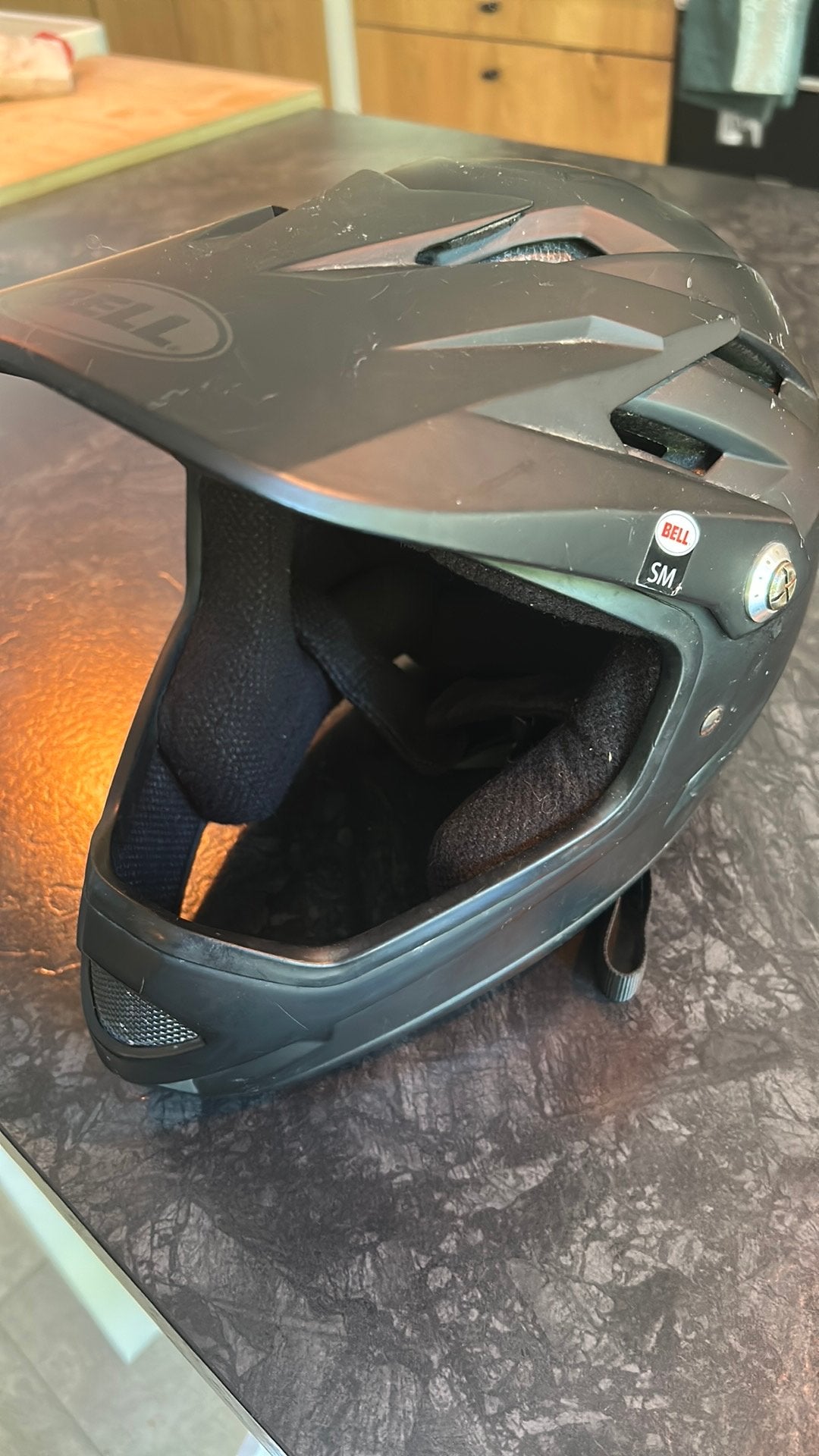 Bell full face helm, Ophalen of Verzenden, Zo goed als nieuw