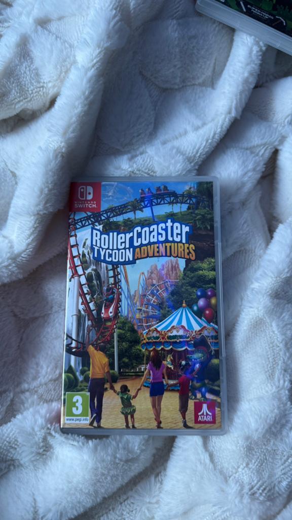 Rollercoaster tycoon adventures nitendo switch 1, Ophalen of Verzenden, Zo goed als nieuw