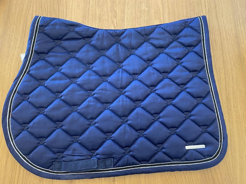 tapis de selle, Enlèvement, Comme neuf, Bleu, Tapis de selle