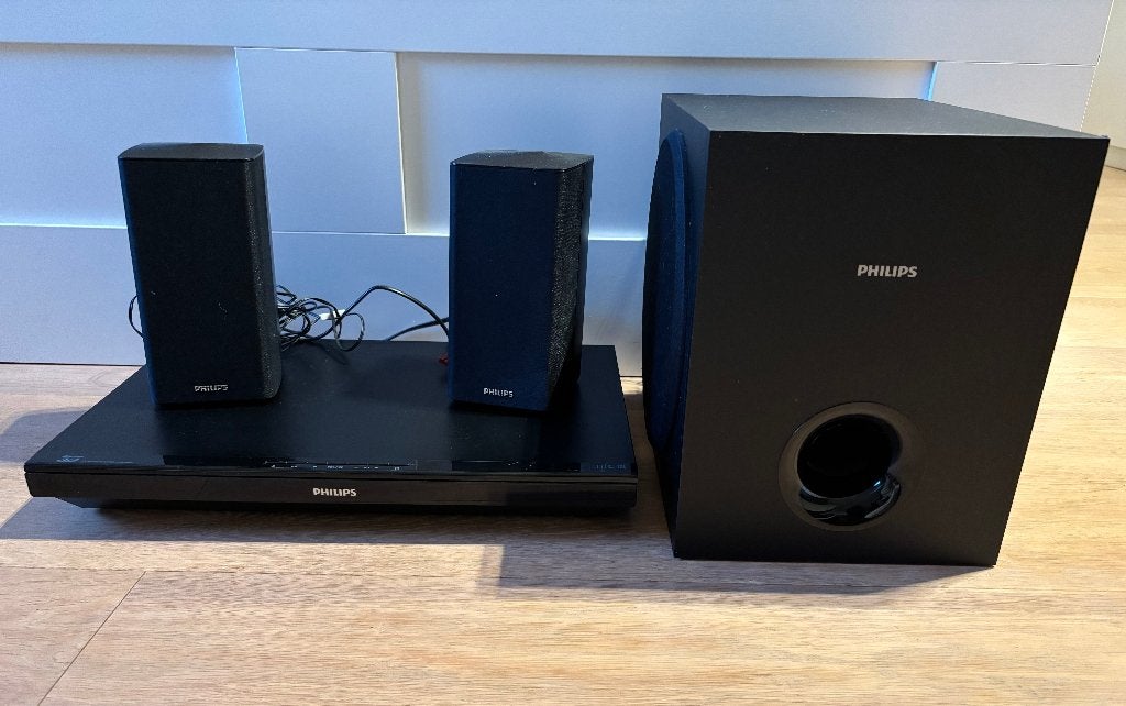 Philips Blu-ray home cinema, Ophalen, Philips, Gebruikt, 2.1-systeem