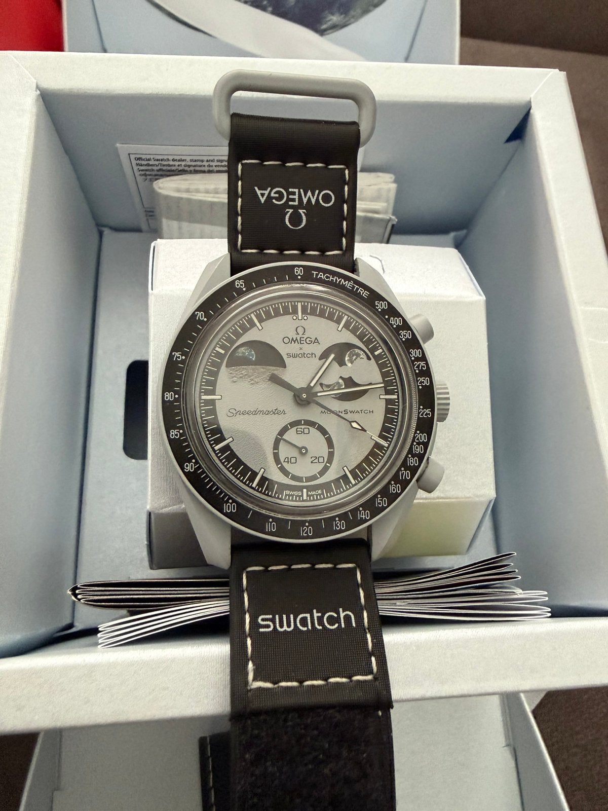 Omega Swatch Mision to earrh/phase, Enlèvement ou Envoi, Comme neuf, Swatch
