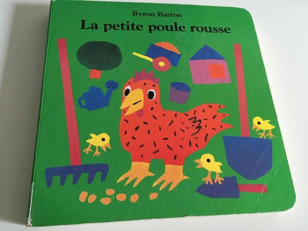 Livre enfant - La petite poule rousse, Enlèvement, Utilisé