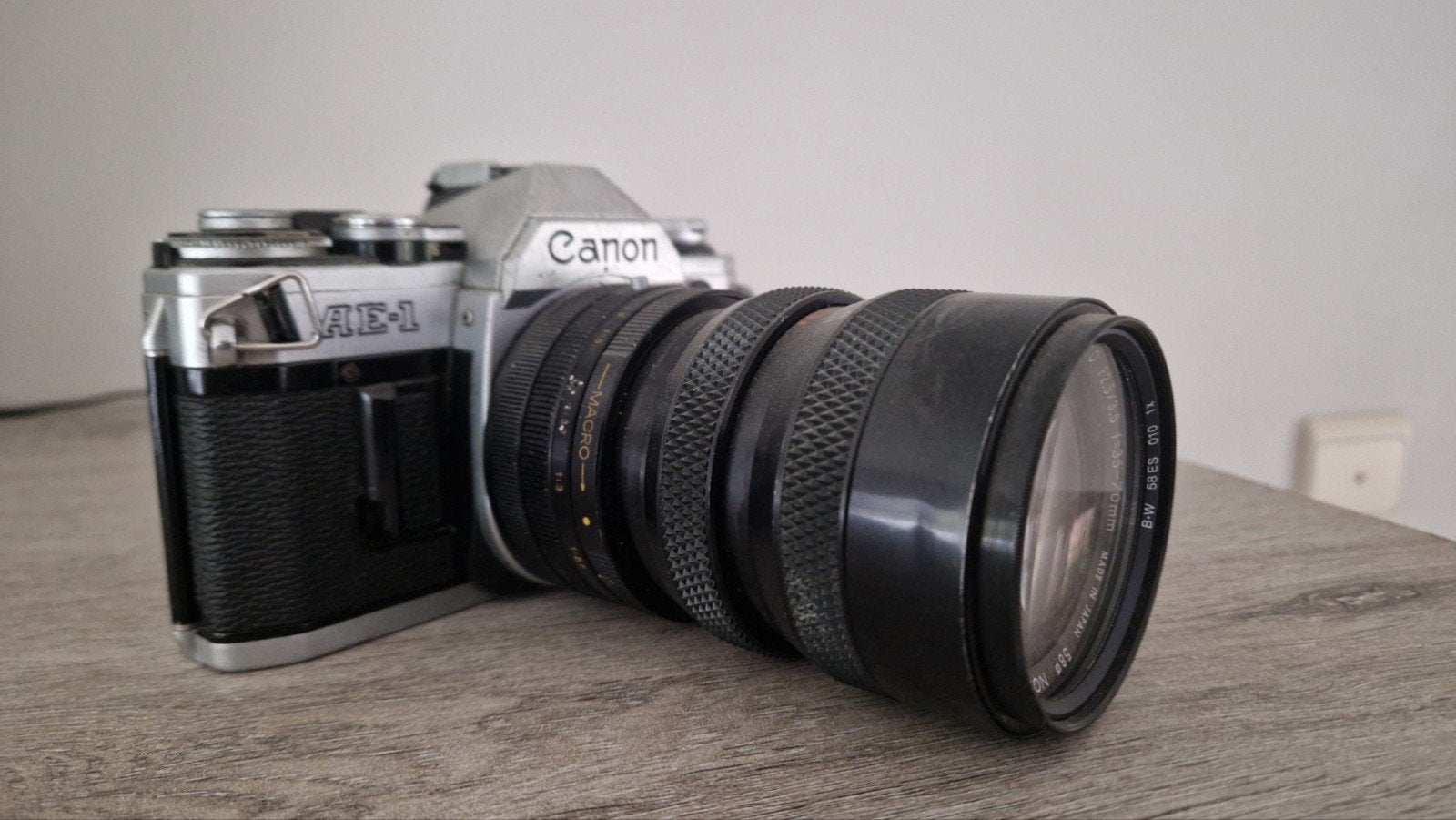 Canon AE1, Audio, Tv en Foto, Ophalen of Verzenden, Gebruikt, Spiegelreflex, Canon