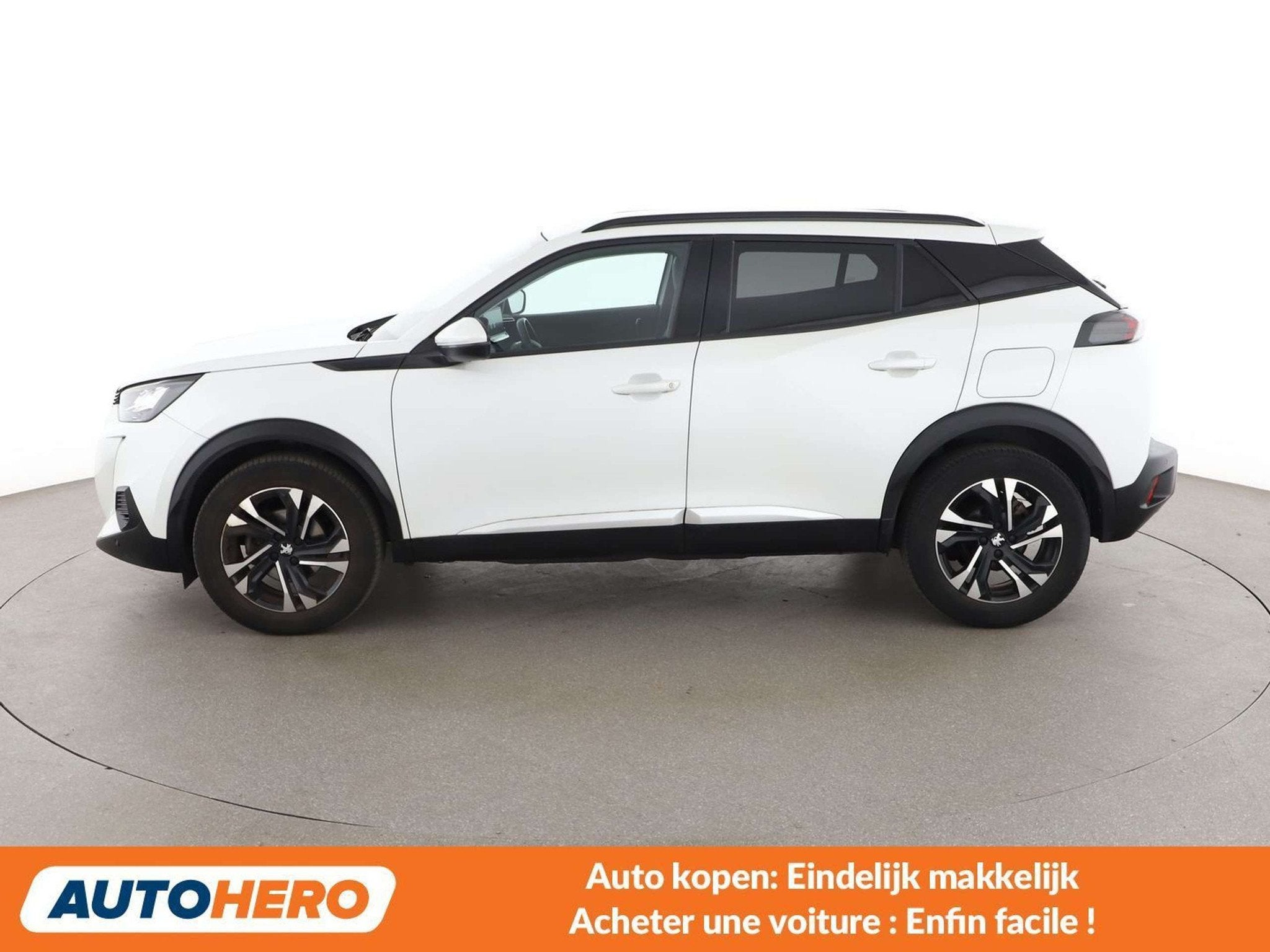 Peugeot 2008 1.2 PureTech Allure (bj 2020, automaat), Auto's, 1199 cc, Wit, 96 kW, 5 zetels