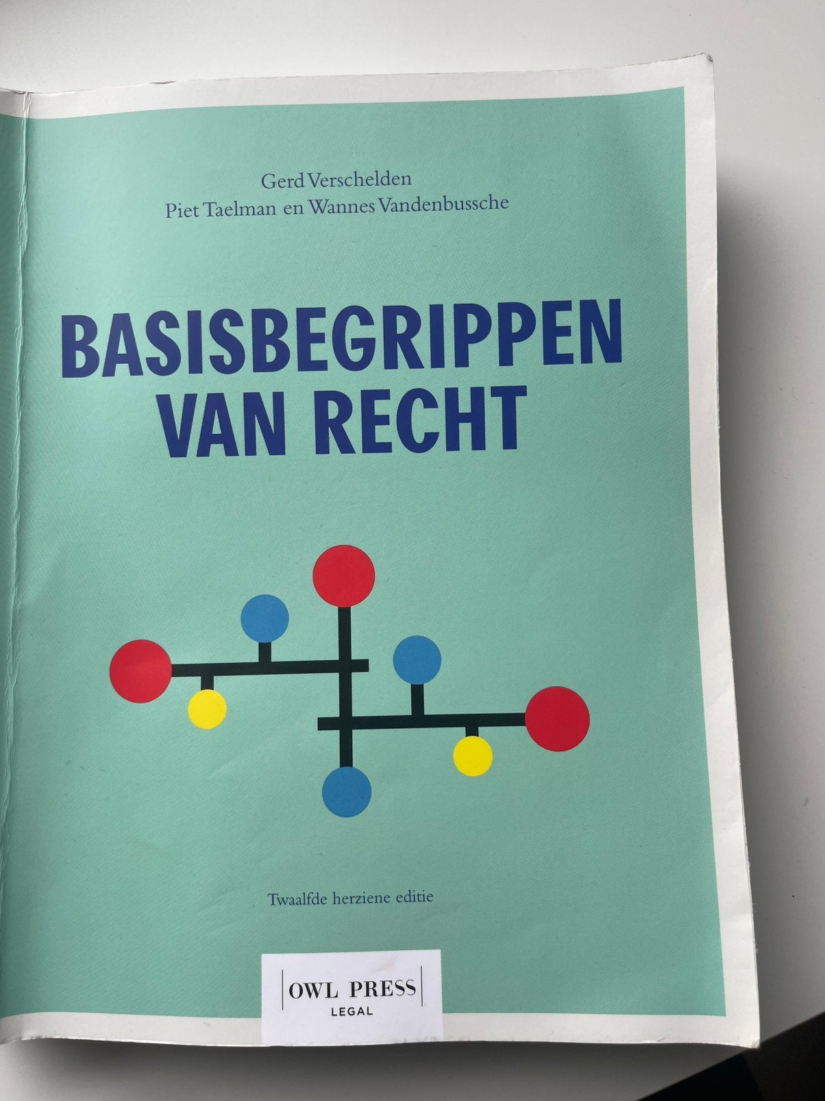 Basisbegrippen van recht - 1e bachelor rechten UGent, Boeken, Ophalen, Nieuw