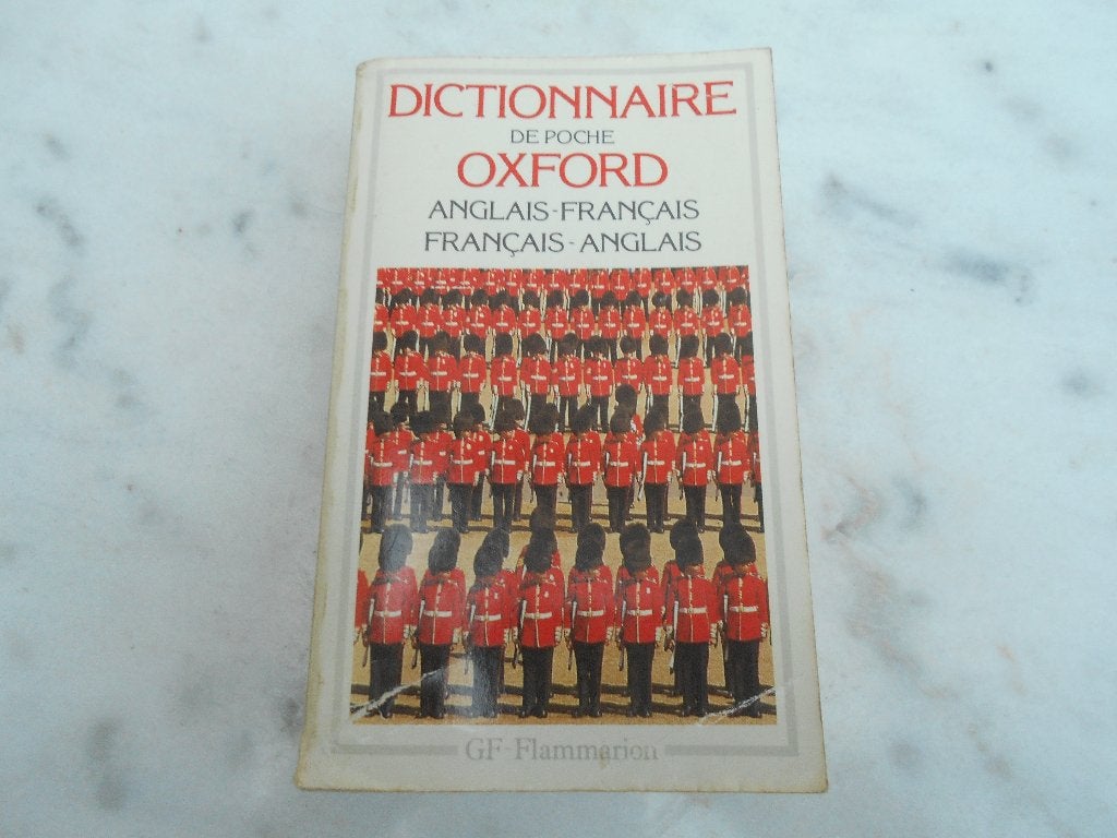 dictionnaire français -anglais d'Oxford, Livres, Enlèvement ou Envoi, Utilisé, Anglais