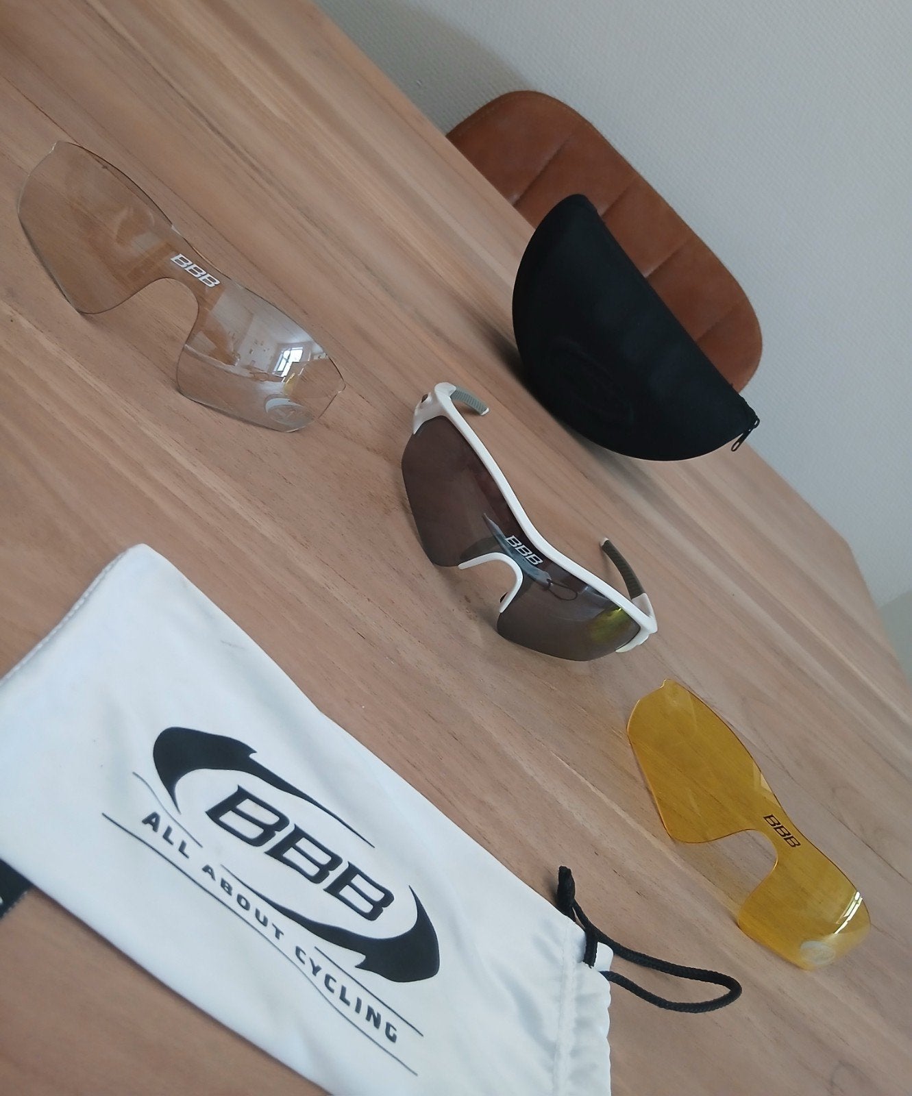 BBB Cycling sport-/fietsbril, Vélos & Vélomoteurs, Enlèvement, Comme neuf, Homme, BBB Cycling