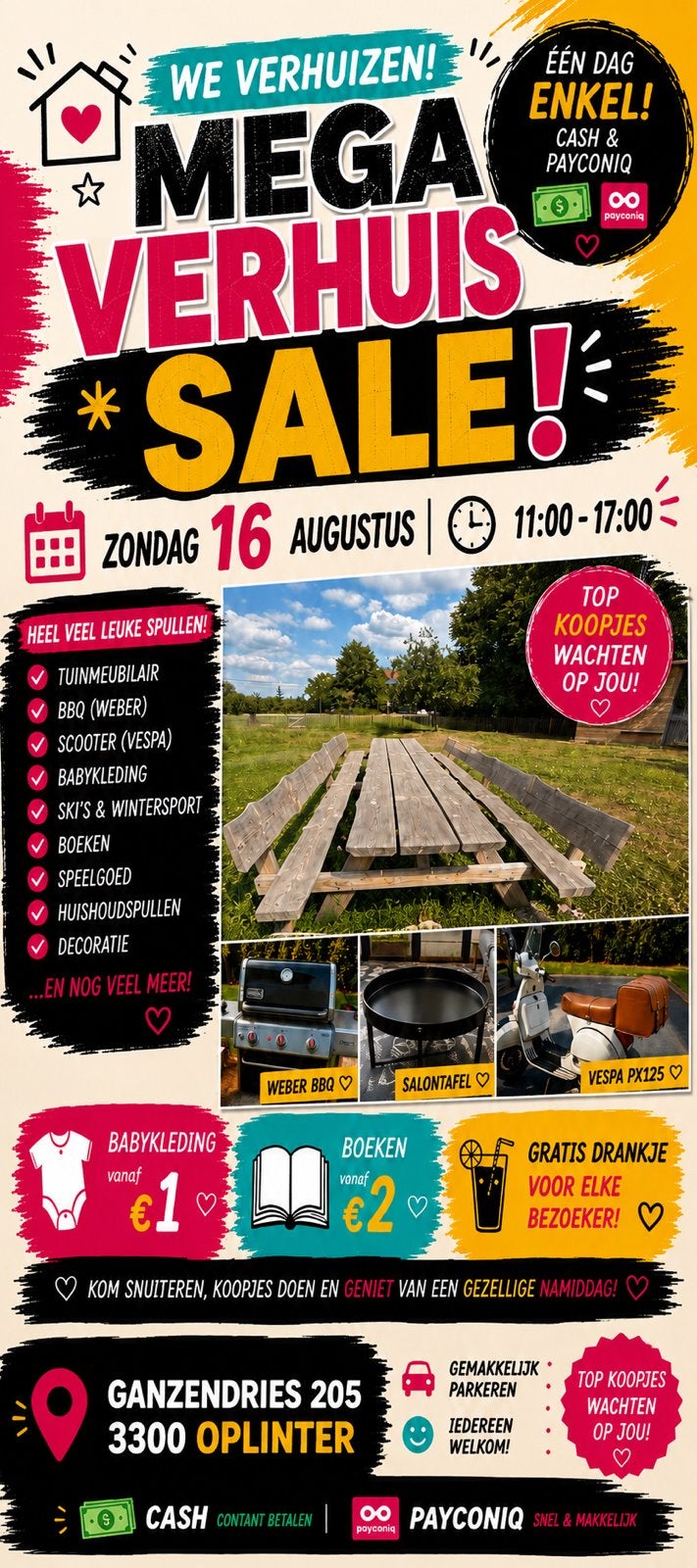 GROTE VERHUIS SALE DEZE ZONDAG!, Boeken, Ophalen of Verzenden, Zo goed als nieuw