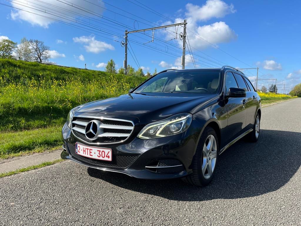 MERCEDES E220 CDI - 01/2014 - PERFECT ONDERHOUDEN, Cuir, Euro 5, Achat, Beige