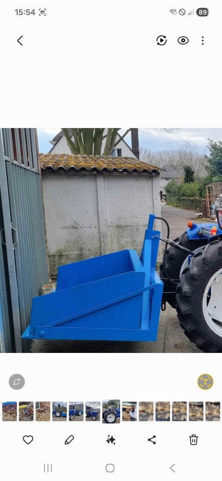 Grondbak in perfecte staat, Ophalen
