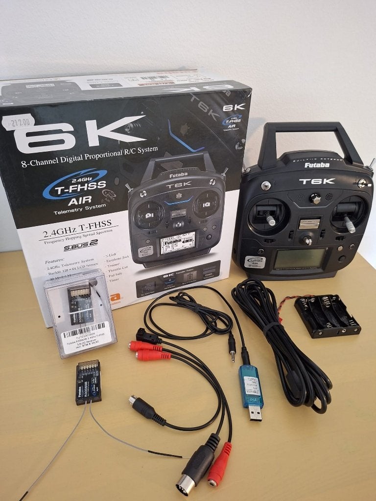 Futaba T6K, Enlèvement, Comme neuf