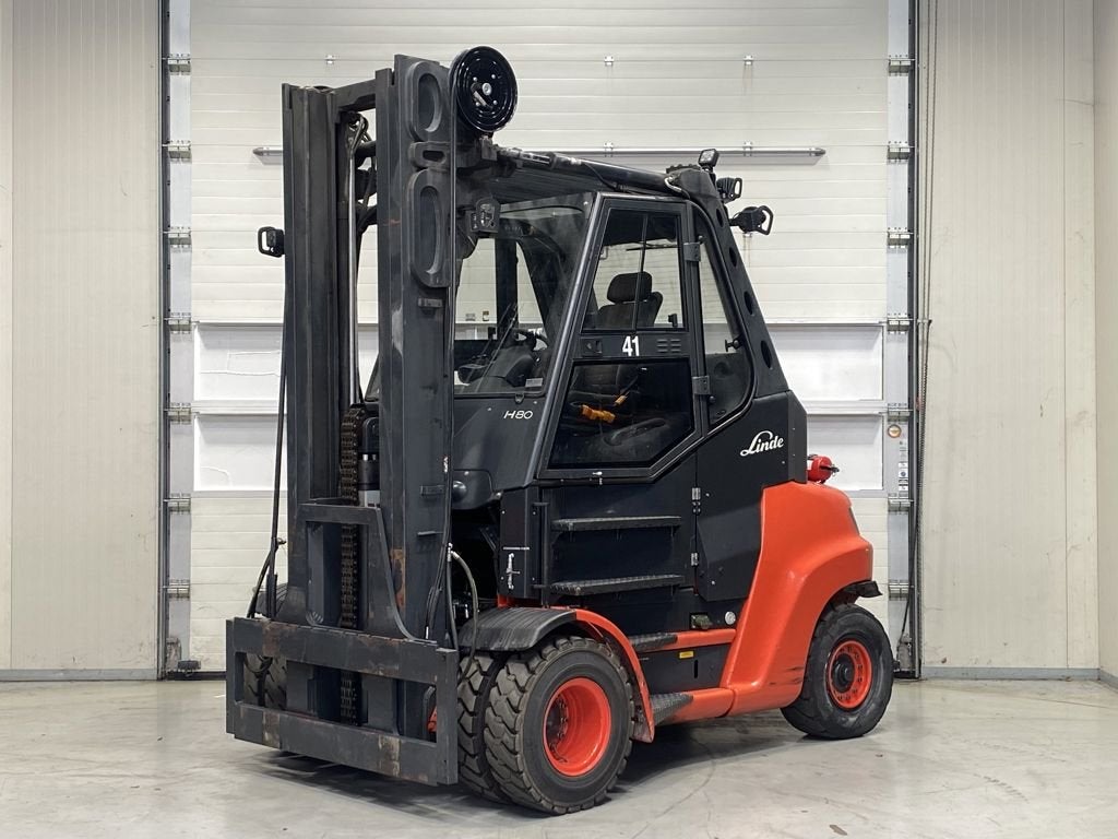 Linde H80D-02/900, Plus de 4 000 kg, Diesel, Chariot élévateur, LINDE