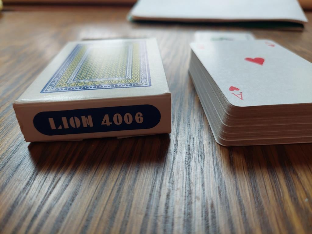 Speelkaarten Lion 4006, Ophalen of Verzenden