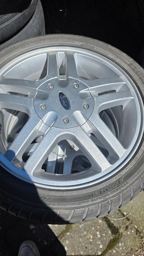 Aluminium velg 195/45r15 78V Ford, Auto-onderdelen, Ophalen, 15 inch, Zomerbanden, Banden en Velgen
