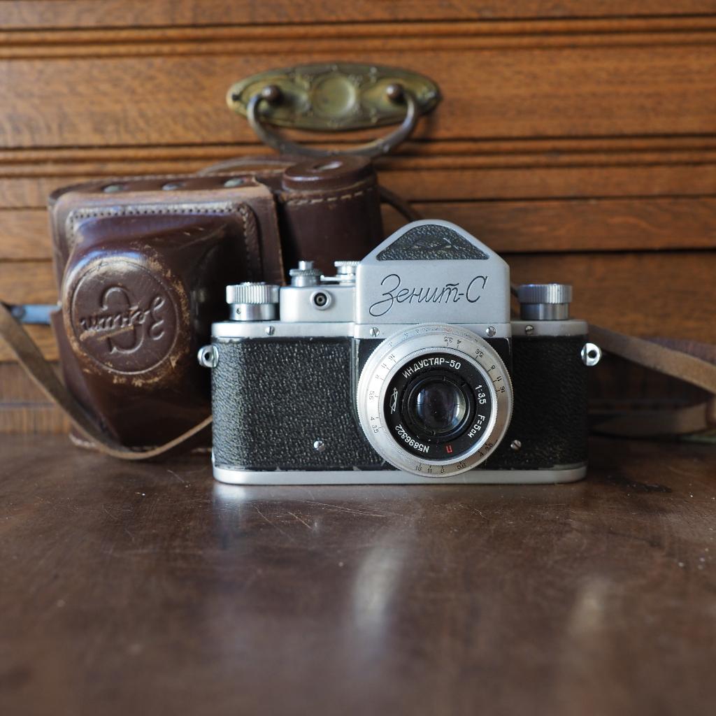Zenit C camera met Industar lens, Ophalen of Verzenden