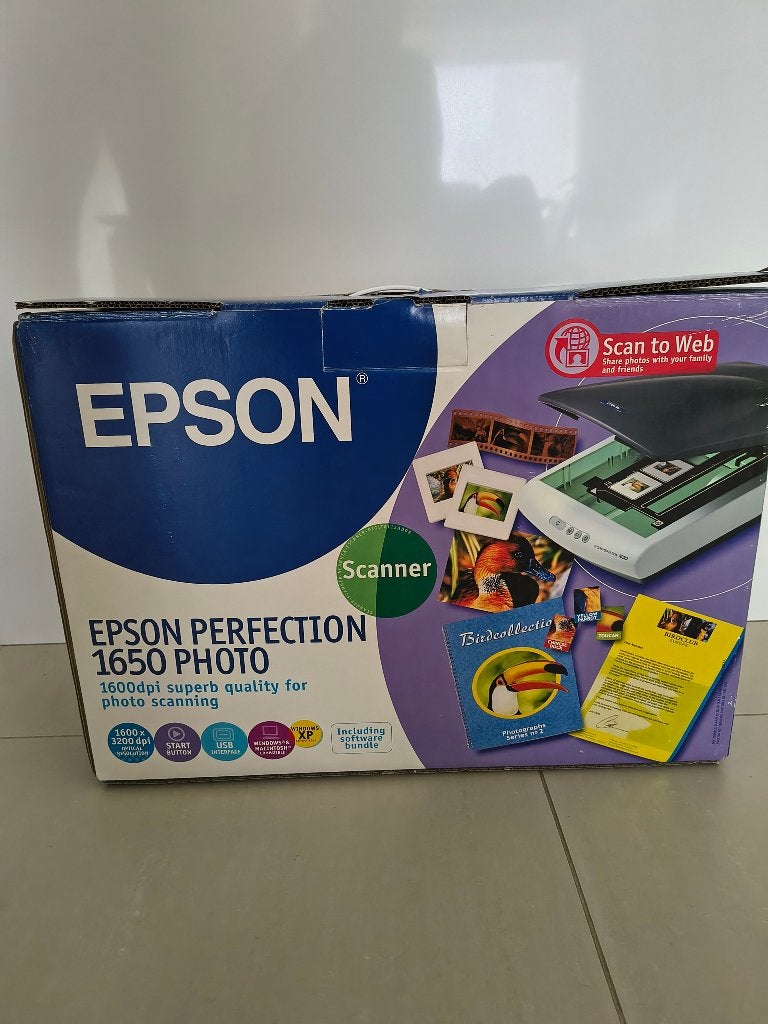 Flatbedscanner Epson Perfection 1650, Computers en Software, Epson, Ophalen of Verzenden, Zo goed als nieuw, Windows