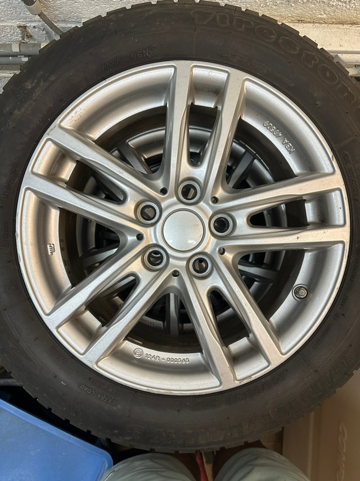4 roues complètes hiver – Firestone Winterhawk 4 –205/60 R16, Pneus hiver, 16 pouces, Pneu(s), Enlèvement