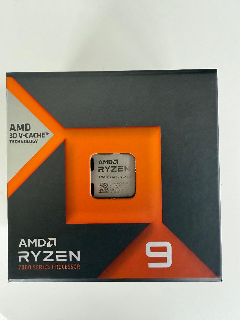 Processeur AMD 7950X3D Ryzen 9, Informatique & Logiciels, 4 Ghz ou plus, Comme neuf, Enlèvement, AMD Ryzen 9