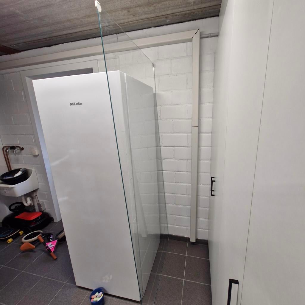 GRATIS Glazen tafelplaat met hoekbeschermers 220x100cm, Ophalen