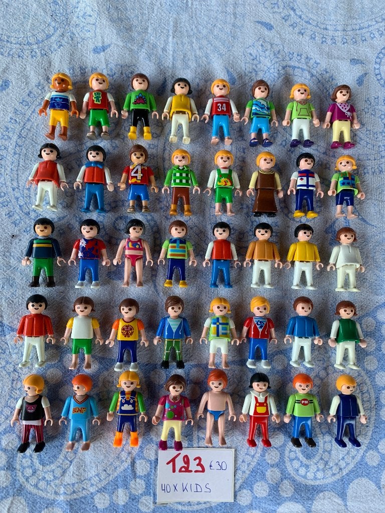 PLAYMOBIL: T23: LOT 40 KINDEREN, Kinderen en Baby's, Speelgoed | Playmobil, Ophalen of Verzenden, Zo goed als nieuw, Losse onderdelen