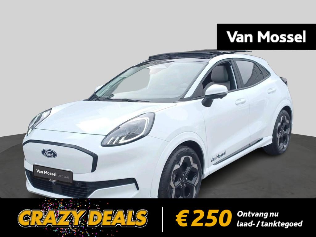Ford Puma BEV Gen-E Premium - Pano Dak - Driver Assistance, Auto's, Ford, Stof, 750 kg, 167 pk, Wit