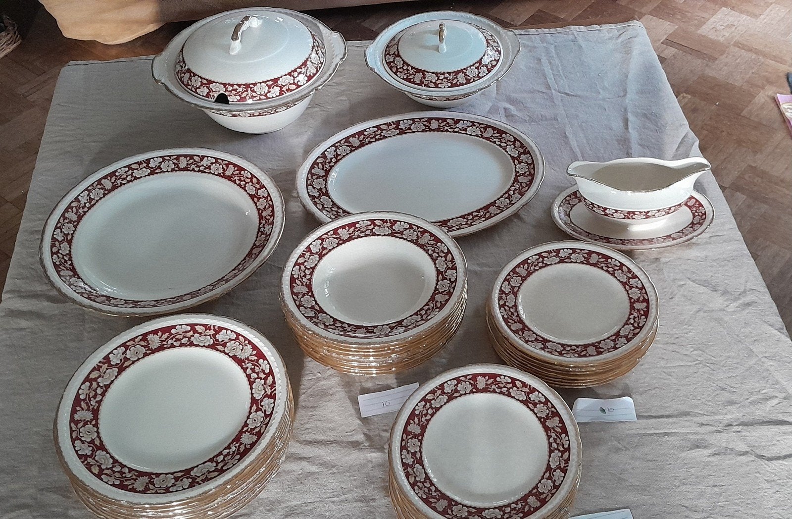 prachtig Servies Swinnertons Majestic Vellum England., Ophalen of Verzenden