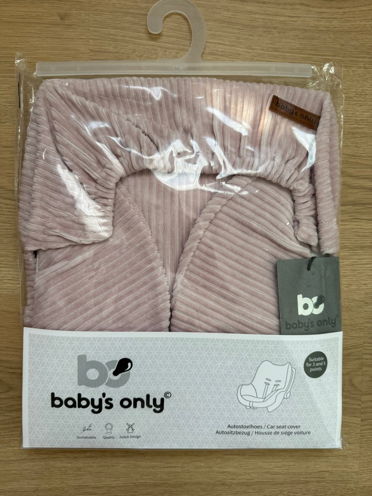 Autostoelhoes oud roze, Ophalen, Nieuw