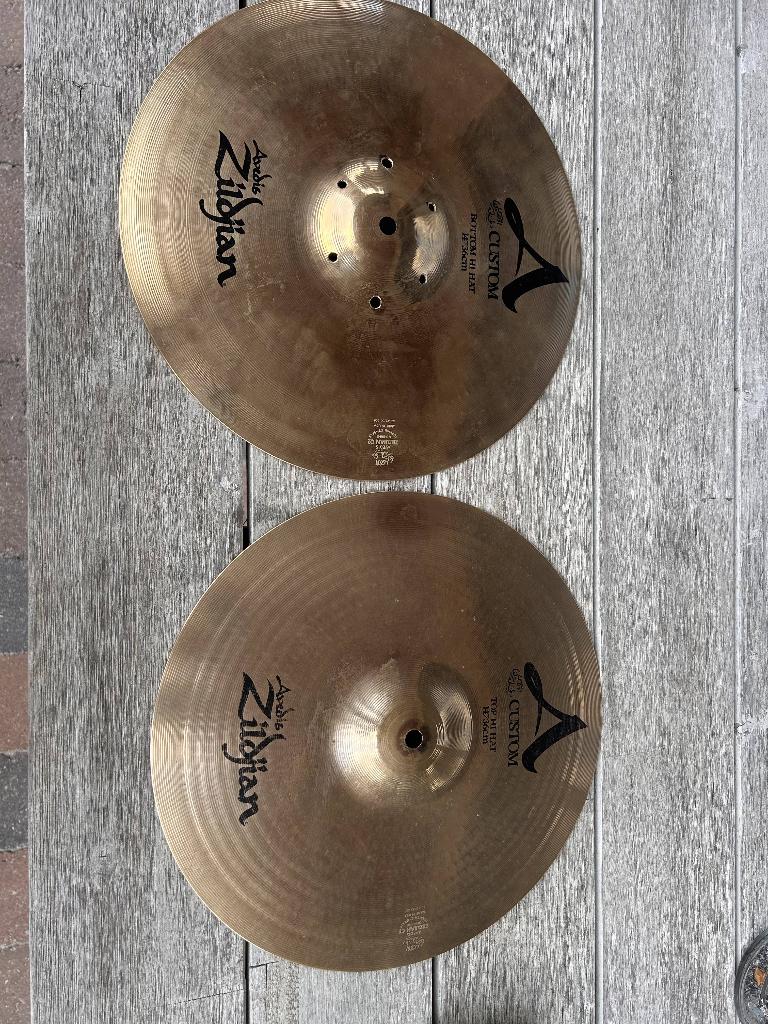 Zildjian a custom hihat, Muziek en Instrumenten, Drumstellen en Slagwerk, Ophalen, Gebruikt