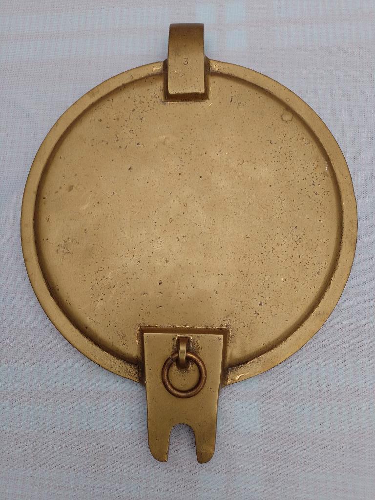 koperen patrijspoort, Ophalen