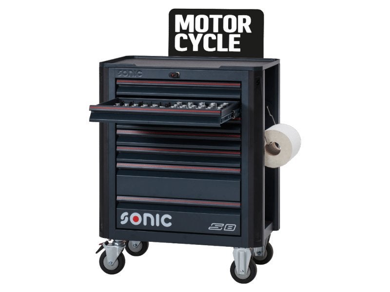 Sonic 725076 Gevulde gereedschapswagen NEXT S8 250-delig, Ophalen, Nieuw