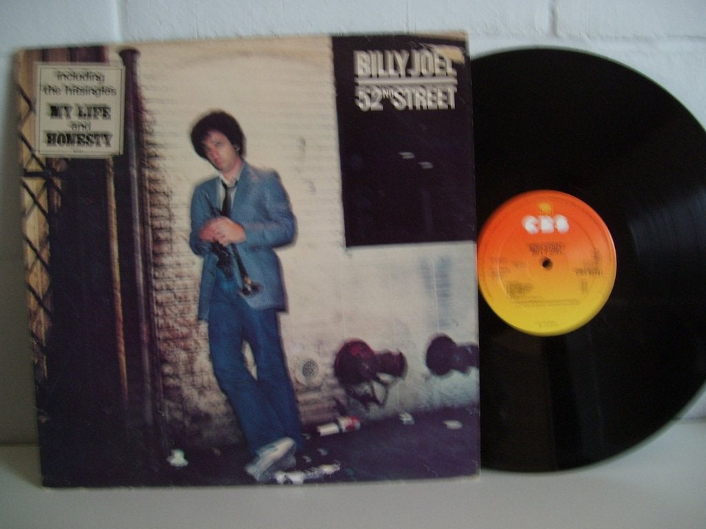 BILLY JOEL  52 nd street, Pop rock, Enlèvement ou Envoi, Avec pochette intérieure, Utilisé