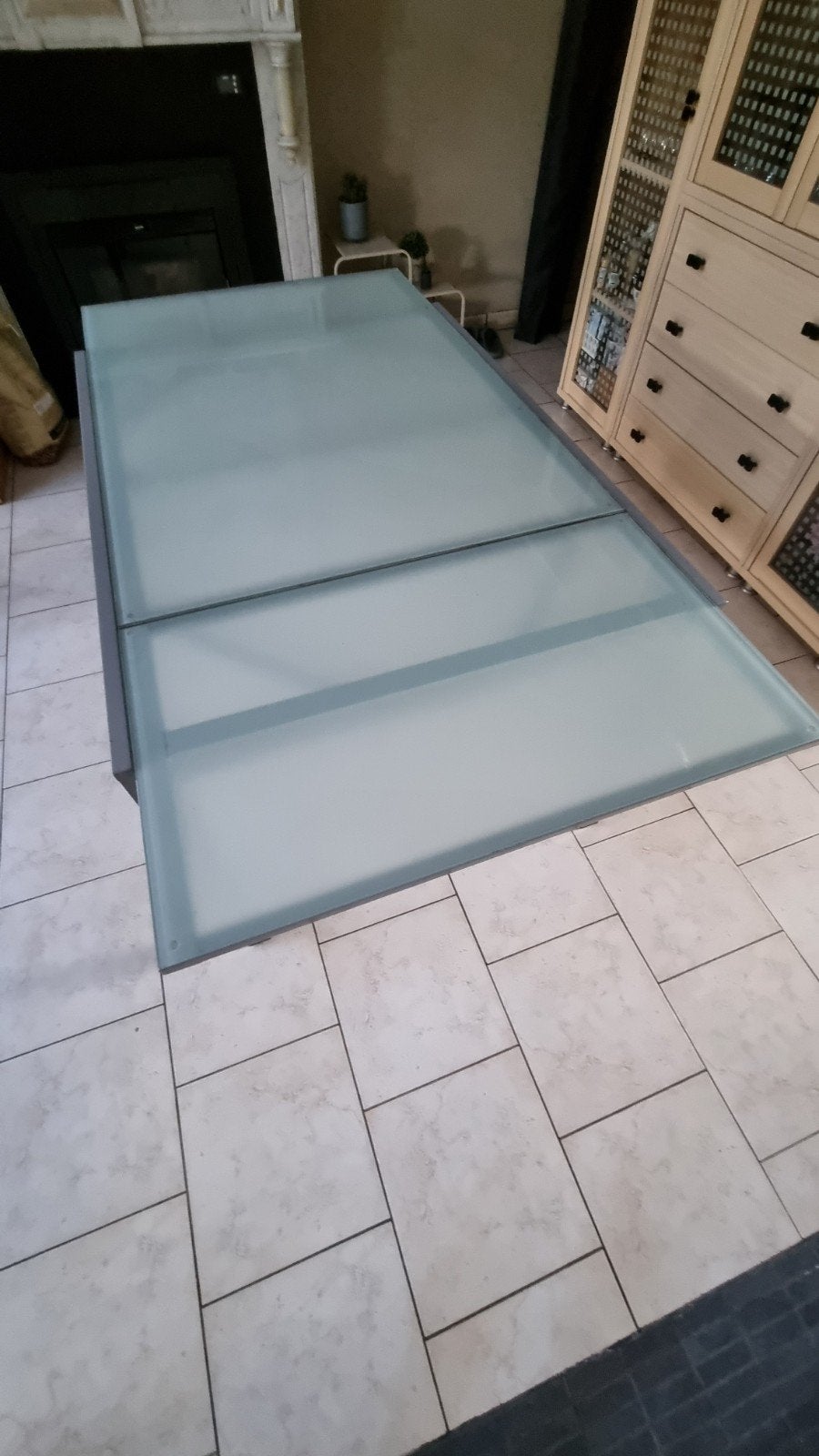 Table en verre 120x90, Maison & Meubles, Verre