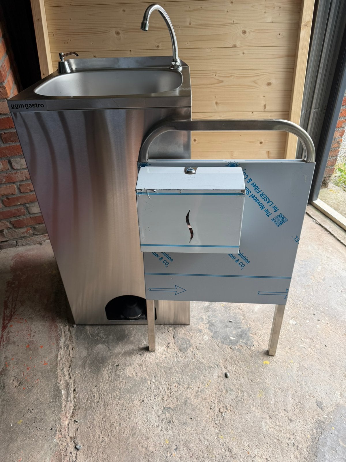 Handwasser met voetpomp, Ophalen, Nieuw in verpakking, Reinigen