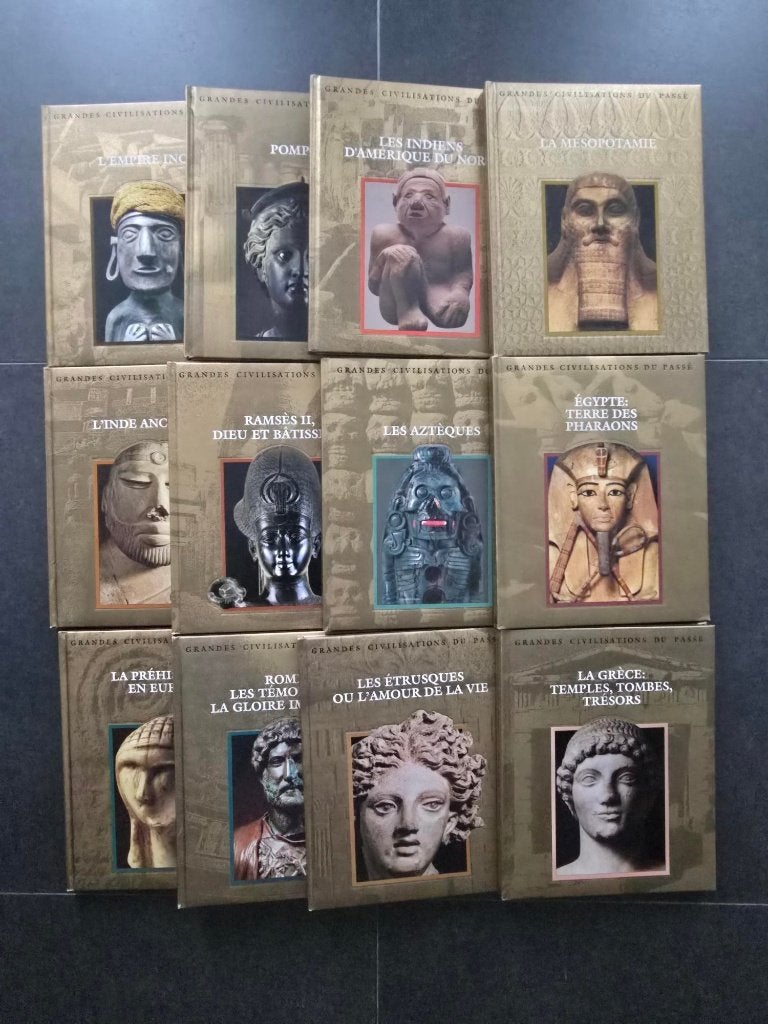 Collection "Grandes Civilisations du Passé" – 12 volumes, Livres, Autres régions, Enlèvement, COLLECTIF, Utilisé