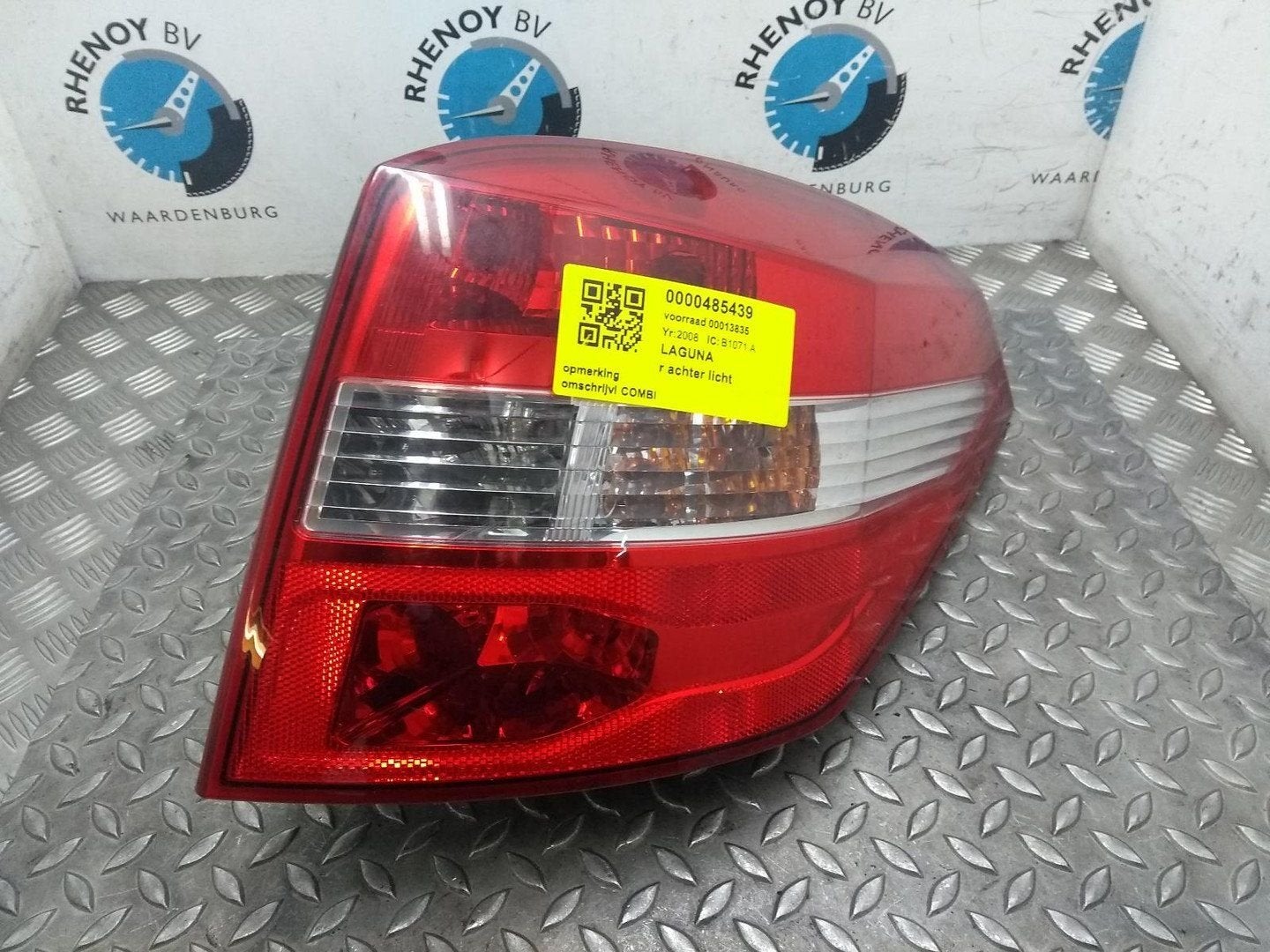 RENAULT LAGUNA 2.0 DCI DYNAMIQUE ACHTERLICHT R 2008, Ophalen of Verzenden, Gebruikt, ARN erkend