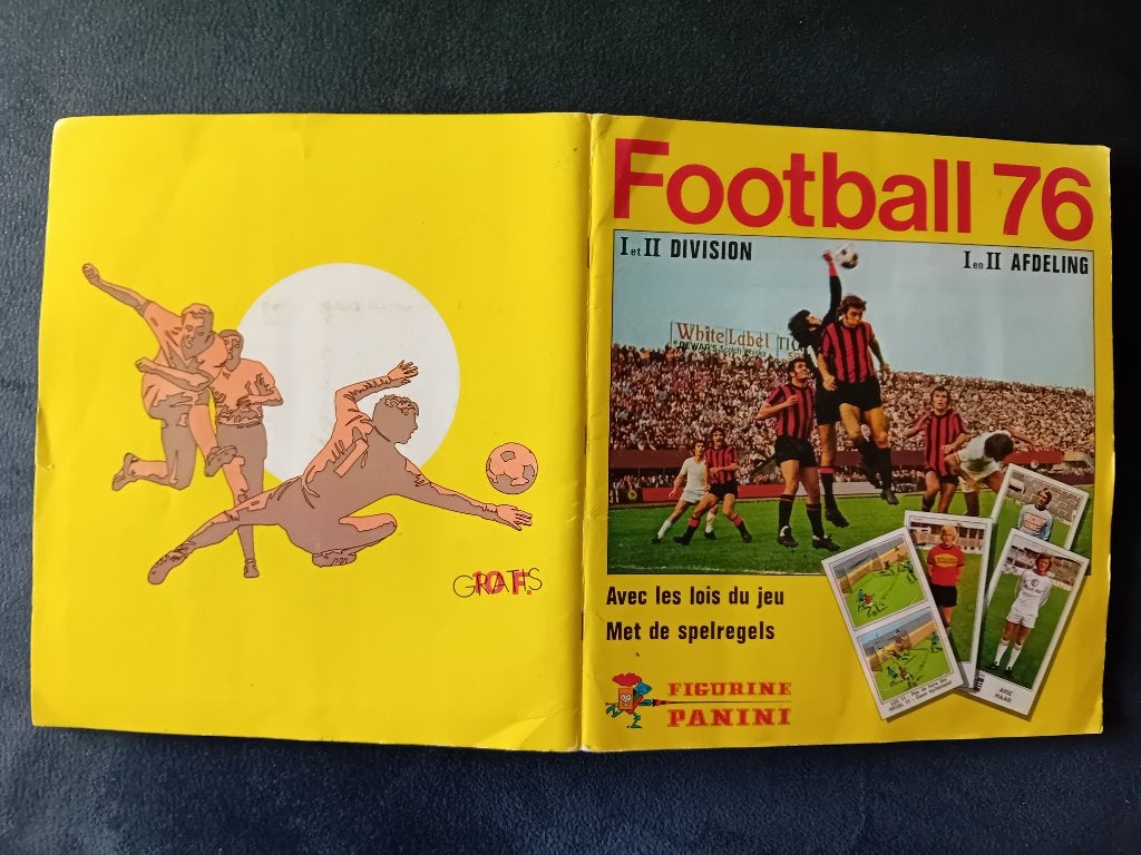 panini stickerboek Football 76, Verzamelen, Ophalen of Verzenden, Zo goed als nieuw, Sport