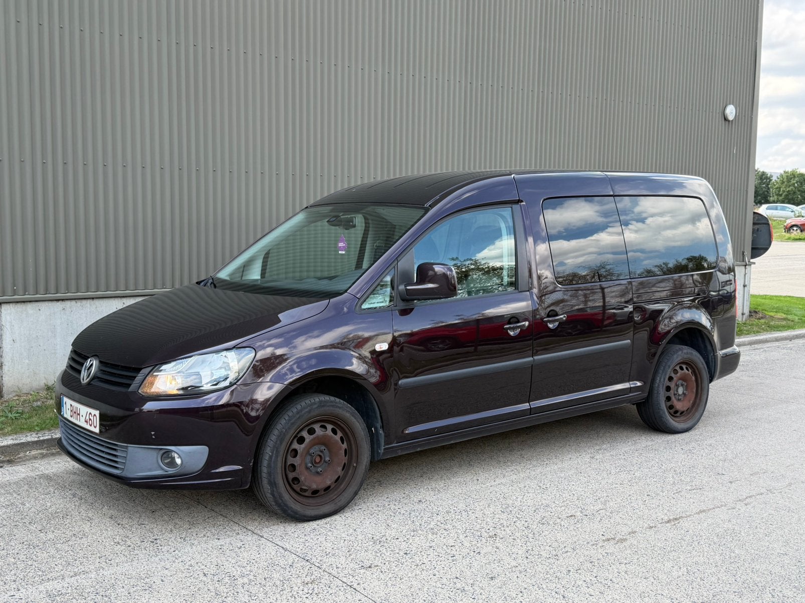 Vw Caddy 1.6TDI Rolstoelwagen, 5 Zitplaatsen, Airco, Cruise, Auto's, Volkswagen, Diesel, Particulier, Airconditioning