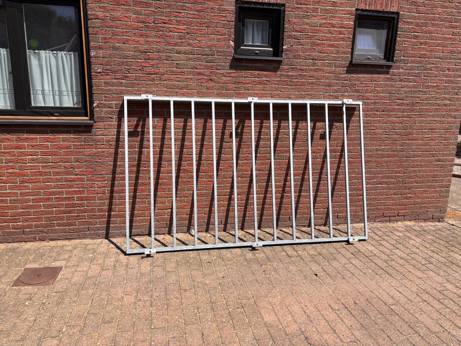 Rvs bagage rek remorque, Ophalen, Zo goed als nieuw