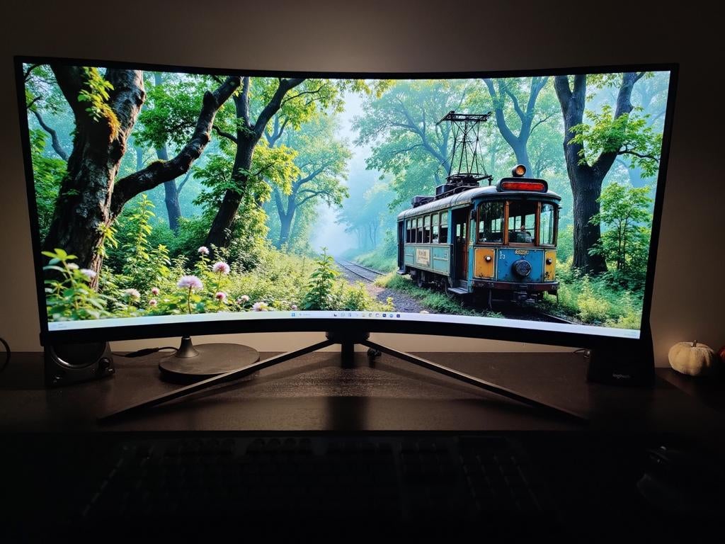 Msi Curved Monitor 34inch 3440 x 1440, Ophalen