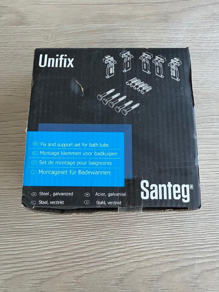 Santeg Unifix montage klemmen badkuip, Enlèvement, Neuf, Baignoire