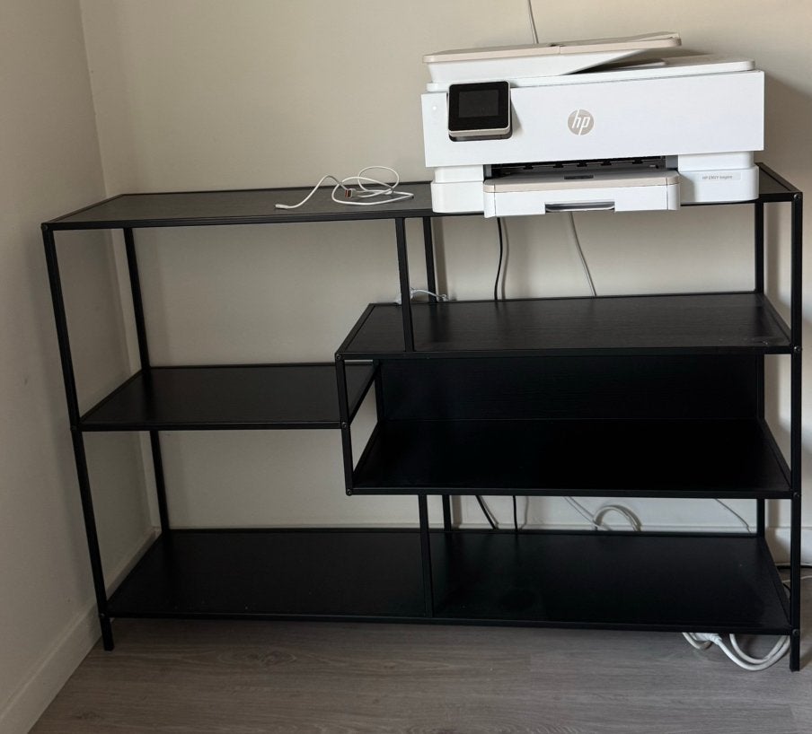 Zwarte open kast, Ophalen, Gebruikt