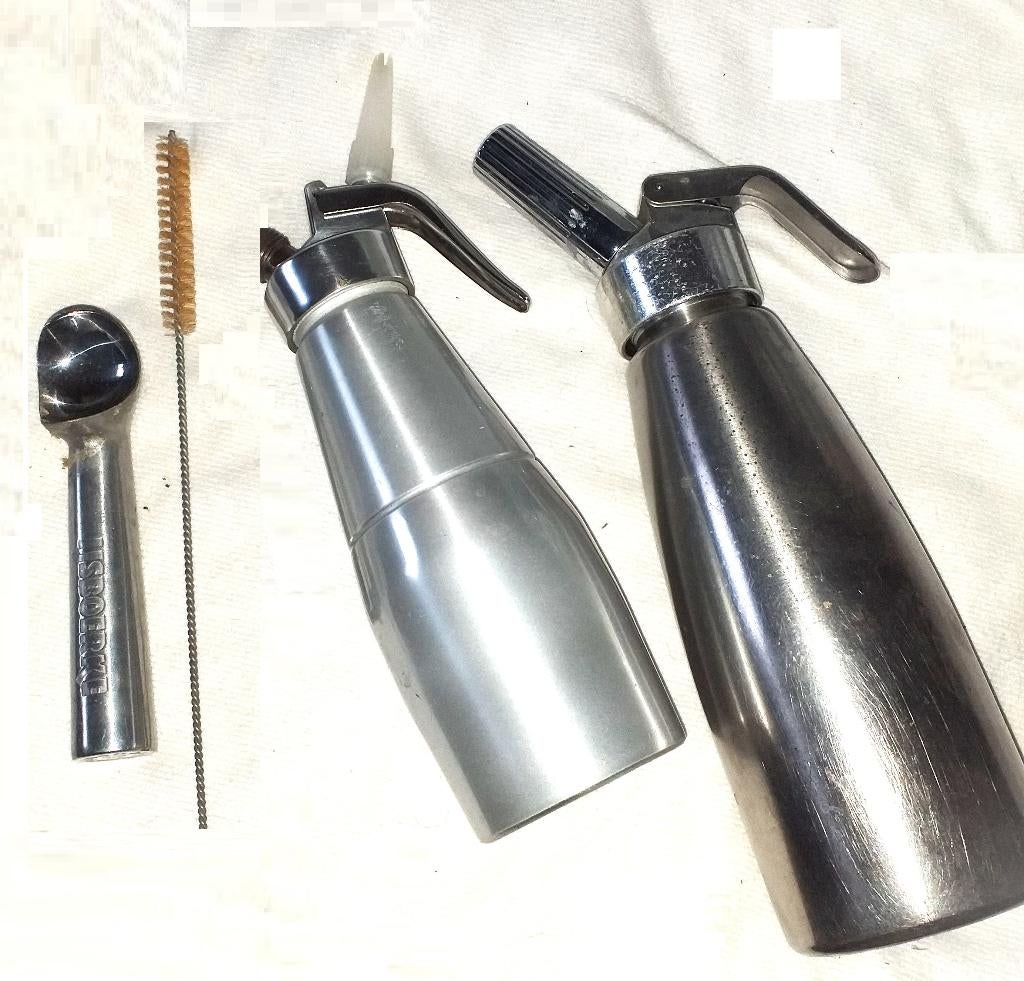 Lot 2 Siphon en inox de crème Chantilly, Maison & Meubles, Envoi