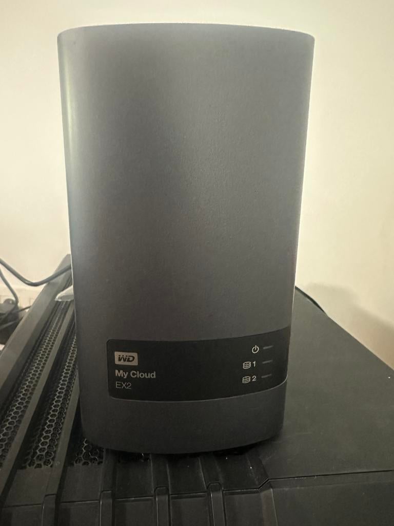 NAS WDmyCloudEX 2 avec 2 disques de 2 TB chacun, Computers en Software, NAS, Ophalen, Gebruikt