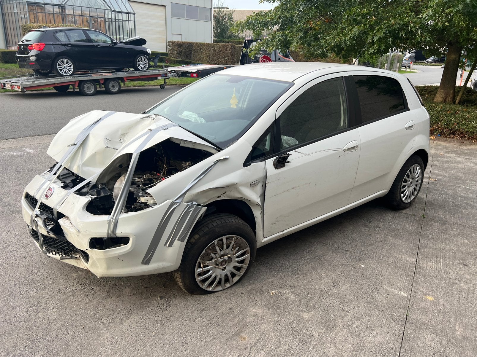 Fiat Punto 1.2 Benzine , 2013 , 125.000 KM, Autos : Divers, Enlèvement, Essence, Fiat