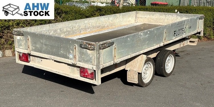 remorque à benne basculante - 2700 kg, Enlèvement, Utilisé
