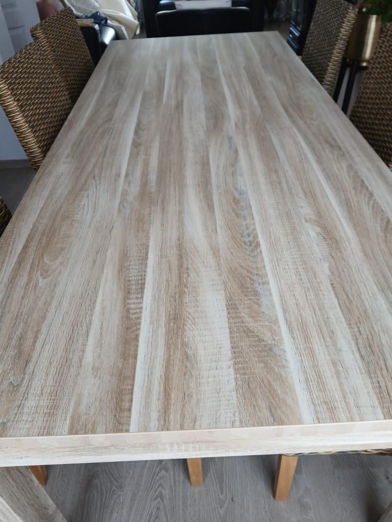 Tafel,stoelen,kast, Huis en Inrichting, Ophalen, Glas
